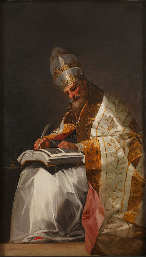 Francisco Goya, Public domain, via Wikimedia Commons, painting of Saint Gregory the Great